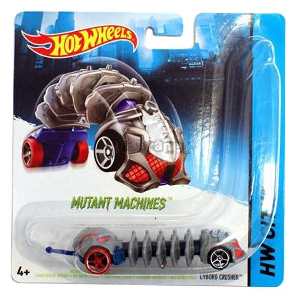 Машинка-мутант Hot Wheels "Cyborg Crusher" BBY78 - CGM81