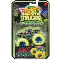 Фото Машинка Hot Wheels Monster Trucks Glow In The Dark Podium Crasher HCB50 - 51