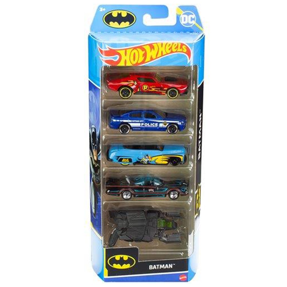 Подарунковий набір автомобілів Hot Wheels Batman 1806-HLY68
