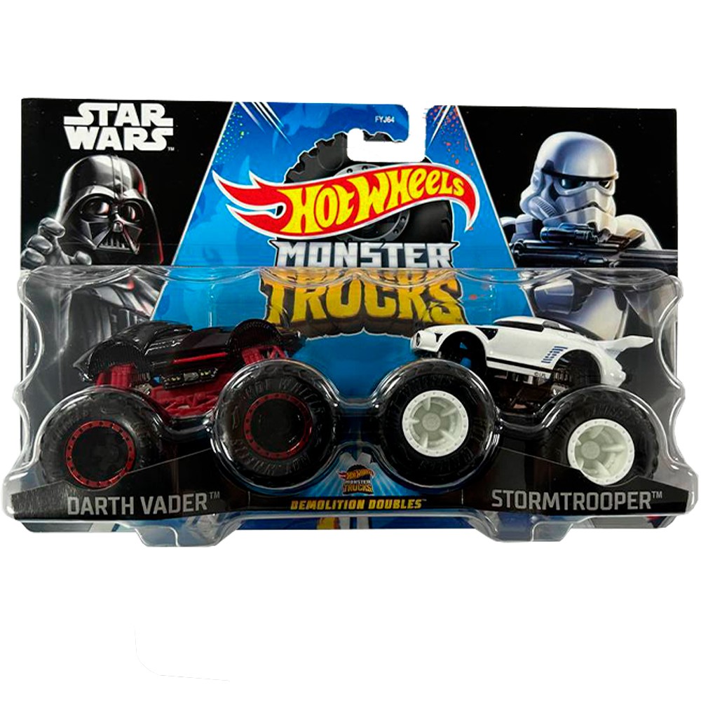 Набір Hot Wheels Monster Trucks 2 автомобіля Star Wars FYJ64-37