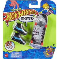 Фото Ігровий набір Hot Wheels Скейт та взуття для пальчиків HGT46-13